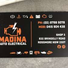 Madina Auto Electrical | Shop 3/832 Bringelly Rd, Rossmore NSW 2557, Australia