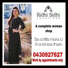 Ridhi Sidhi Creations | 10 Queensberry Way, Blakeview SA 5114, Australia