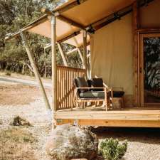 the Yellow Box Wood Heathcote - safari-style glamping tents | Lodging | 329 Costerfield-Redcastle Rd, Costerfield VIC 3523, Australia