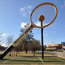 The Big Tennis Racquet | 74-76 Yapunyah St, Barellan NSW 2665, Australia