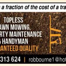 Topless lawn mowing & property maintenance | 123 Settlement Rd, Curra QLD 4570, Australia