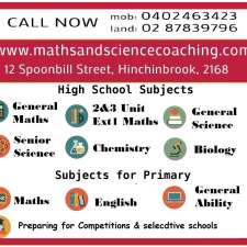 Maths and Science Coaching Centre | 2/12 Spoonbill St, Hinchinbrook NSW 2168, Australia