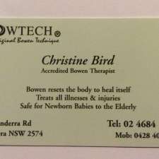 Christine Bird Adv. Bowen Therapist | 129 Yanderra Rd, Yanderra NSW 2574, Australia
