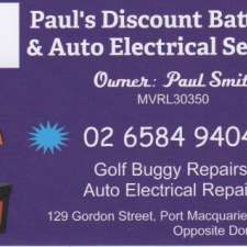 Paul's Discount Battery & Auto Electrical | 129 Gordon St, Port Macquarie NSW 2444, Australia