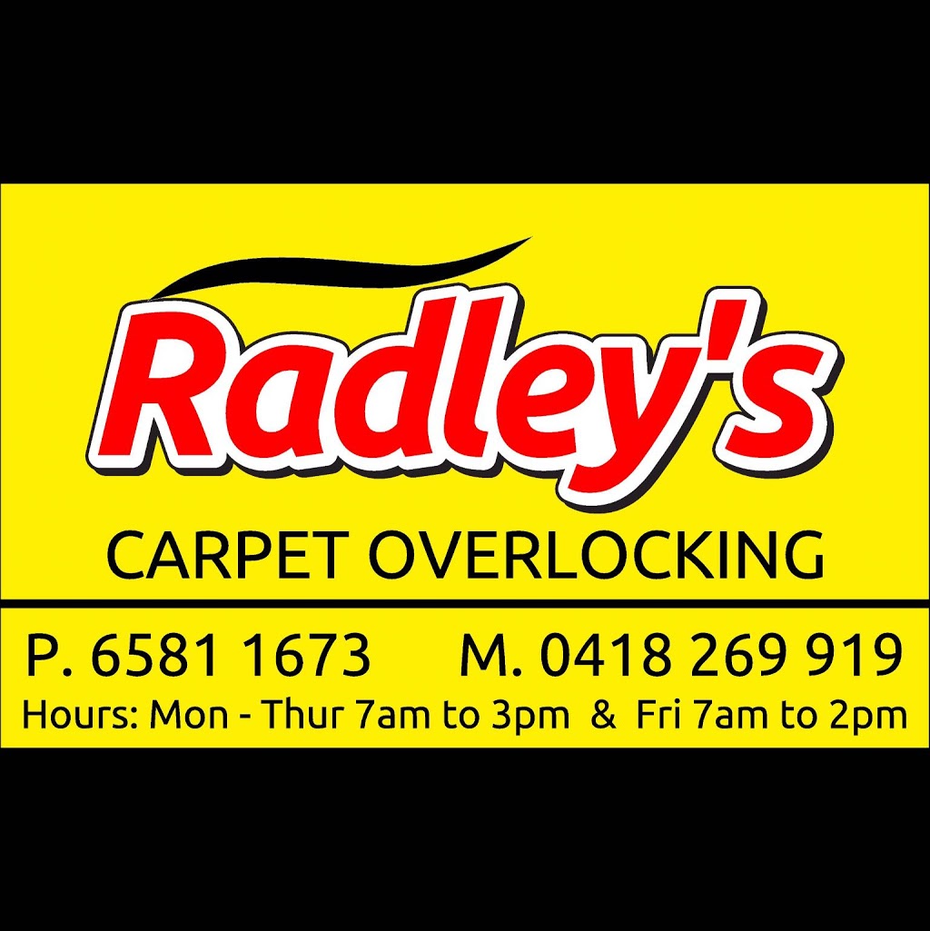 Radleys Carpet Overlocking | home goods store | 2/16 Karungi Cres, Port Macquarie NSW 2444, Australia | 0265811673 OR +61 2 6581 1673