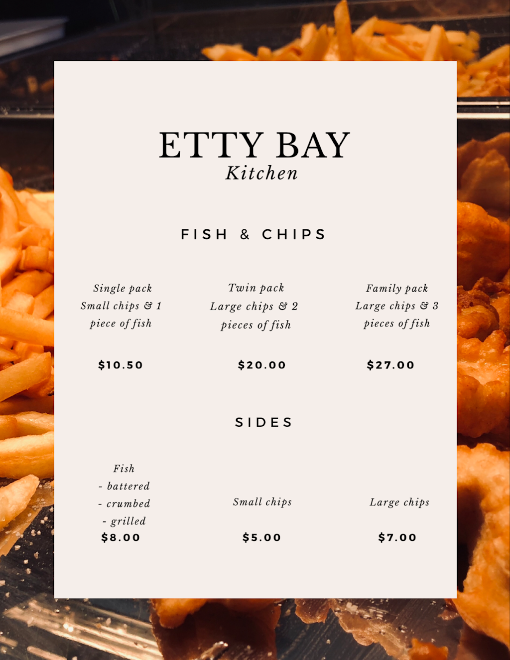 Etty Bay Kitchen | The Esplanade, Etty Bay QLD 4858, Australia