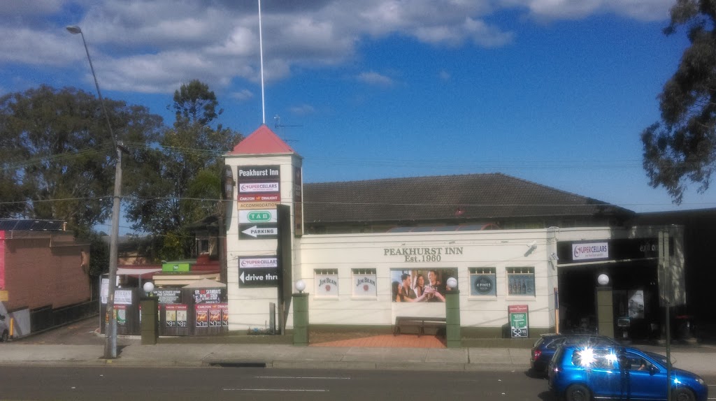 Peakhurst Inn Drive Thru Bottle Shop | store | 705 Forest Rd, Peakhurst NSW 2210, Australia | 0295346251 OR +61 2 9534 6251