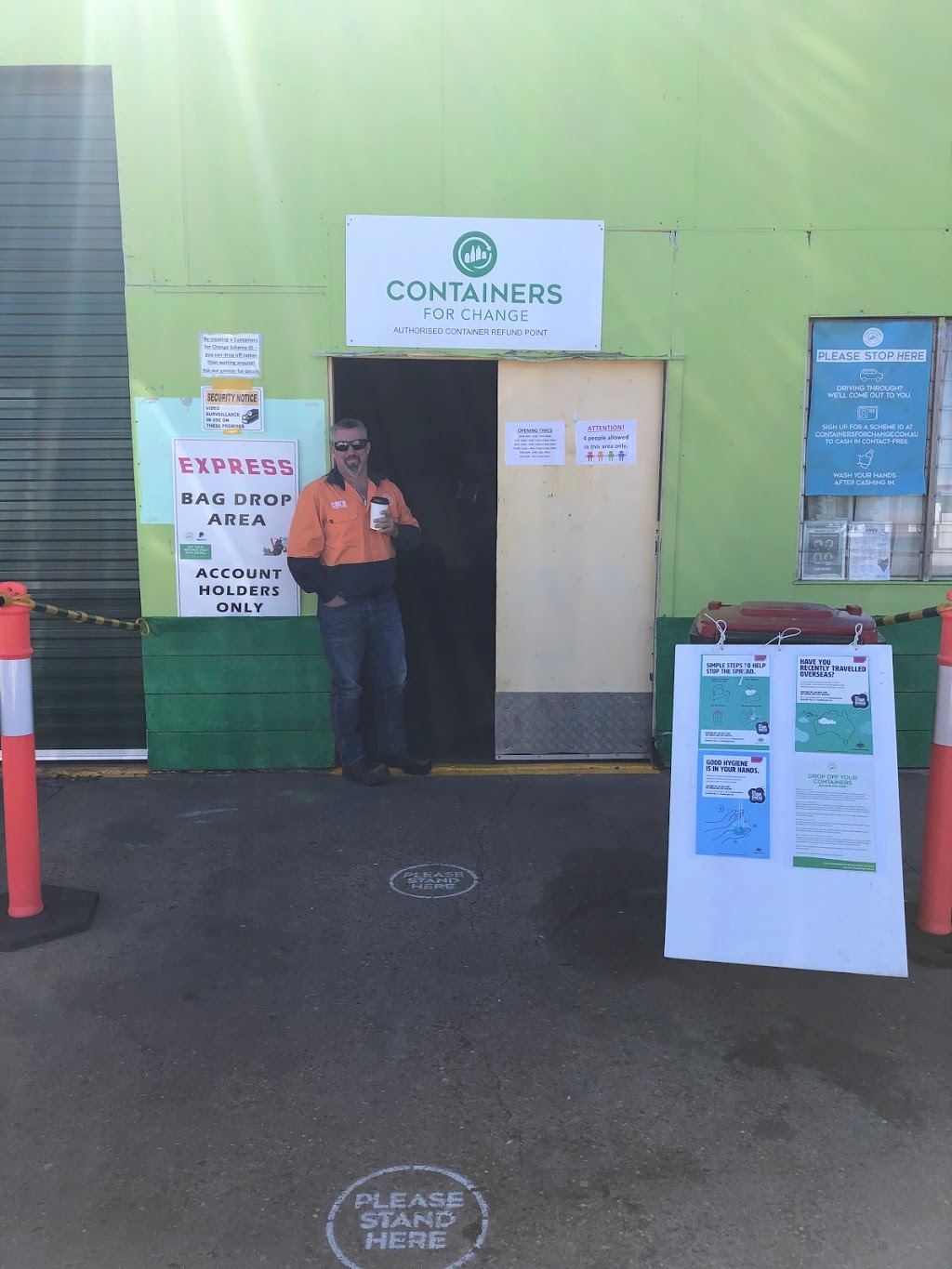 Containers for Change Blackwater | 12 Littlefield St, Blackwater QLD 4717, Australia | Phone: 13 42 42