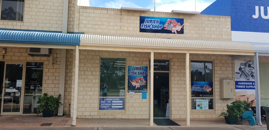 Jurien Fish Shop | 32 A Bashford St, Jurien Bay WA 6516, Australia | Phone: 0429 050 013