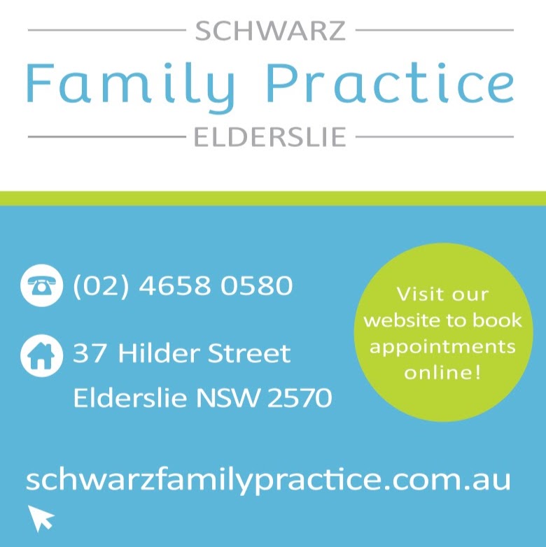 Schwarz Family Practice | doctor | 37 Hilder St, Elderslie NSW 2570, Australia | 0246580580 OR +61 2 4658 0580