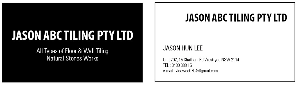 Jason abc tiling pty LTD | general contractor | 15 Chatham Rd, West Ryde NSW 2114, Australia | 0430088151 OR +61 430 088 151