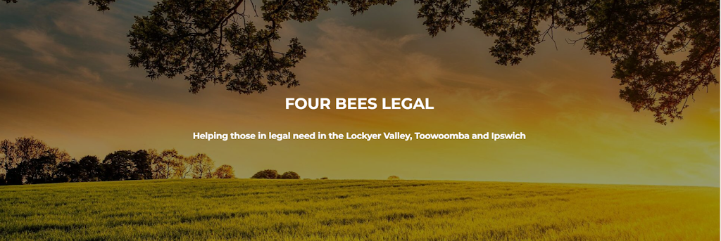 Four Bees Legal | Shed 3/2 Summerholm Rd, Hatton Vale QLD 4341, Australia | Phone: 0400 336 912