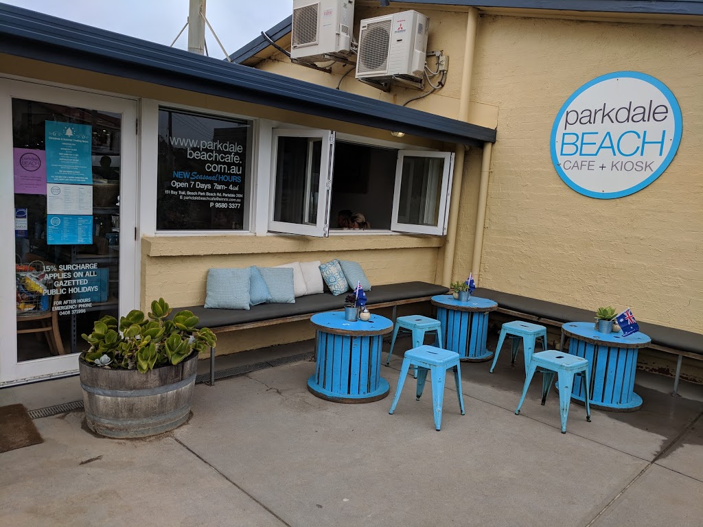 Parkdale Beach Cafe & Kiosk | cafe | Beach Foreshore, Beach Rd, 3194/151 Bay Trail, Parkdale VIC 3195, Australia | 0395803377 OR +61 3 9580 3377