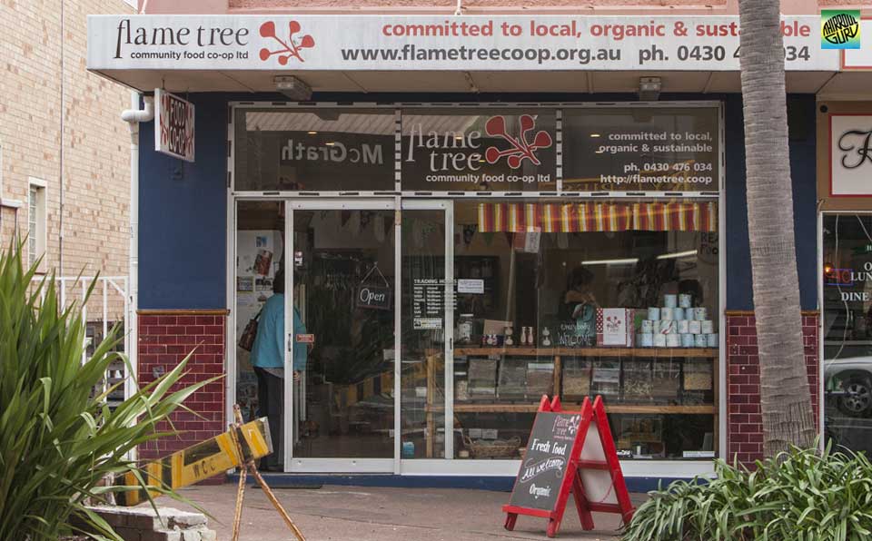 Flame Tree Co-op | store | 353A Lawrence Hargrave Dr, Thirroul NSW 2515, Australia | 0242675792 OR +61 2 4267 5792
