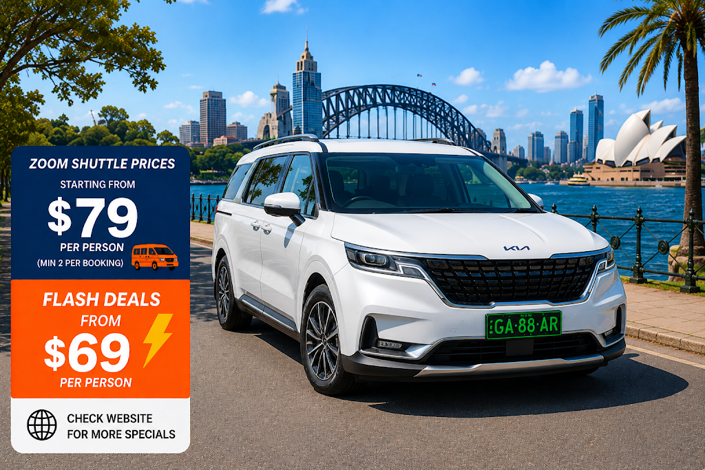 Zoom Airport Transfers | 36 Stewards Dr, Stream Hill NSW 2526, Australia | Phone: 0430 676 626