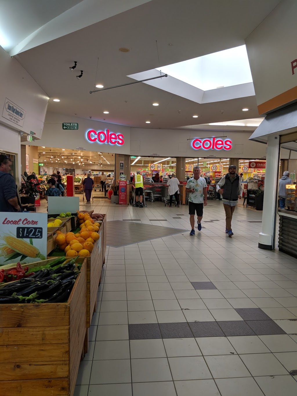 Coles Ocean Shores | supermarket | Ocean Shores Shopping Centre, Rajah Rd, Ocean Shores NSW 2483, Australia | 0266802236 OR +61 2 6680 2236
