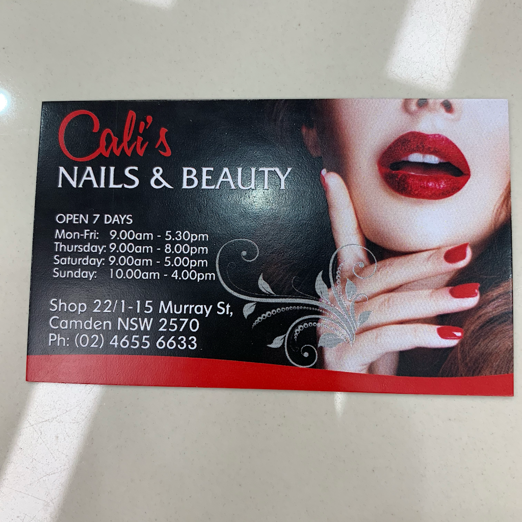 Calis nail and beauty | beauty salon | Shop 22/1-15 Murray St, Camden NSW 2570, Australia | 0246556633 OR +61 2 4655 6633