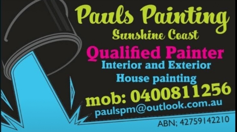 Pauls Painting Sunshine Coast | painter | 20 Mountain Ash Dr, Mountain Creek QLD 4557, Australia | 0400811256 OR +61 400 811 256