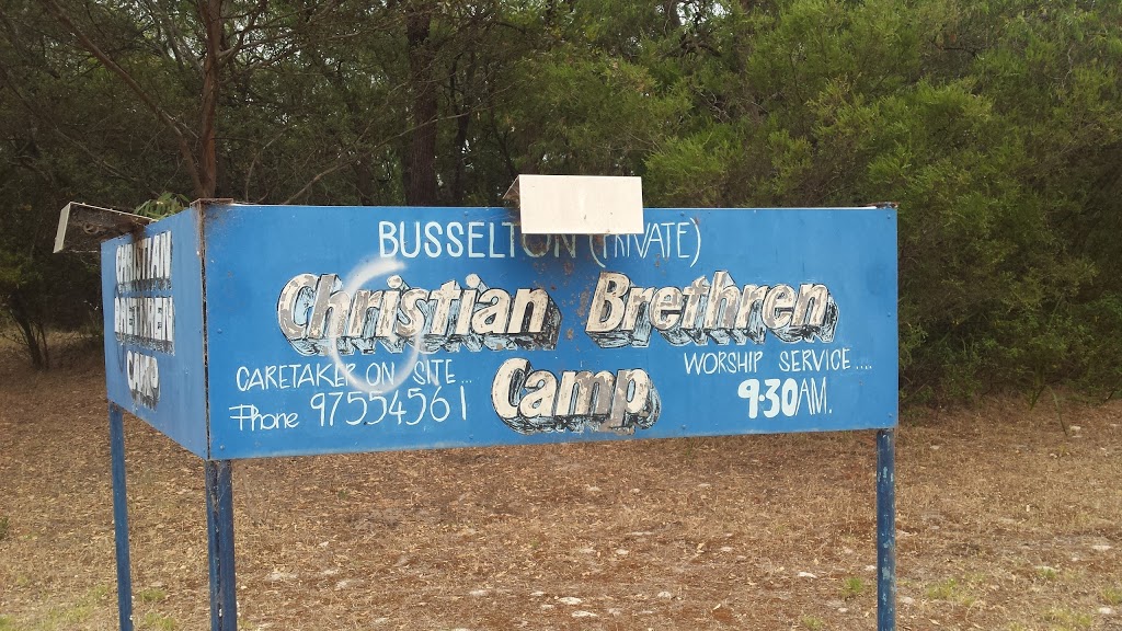 Busselton Christian Brethren Campsite | campground | 172 Caves Rd, Siesta Park WA 6280, Australia | 0897554561 OR +61 8 9755 4561