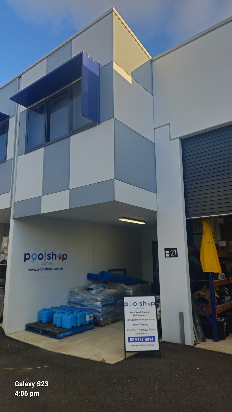 Pool Shop Wollongong/Illawarra | 3/7 Waynote Pl, Unanderra NSW 2526, Australia | Phone: (02) 9137 8914
