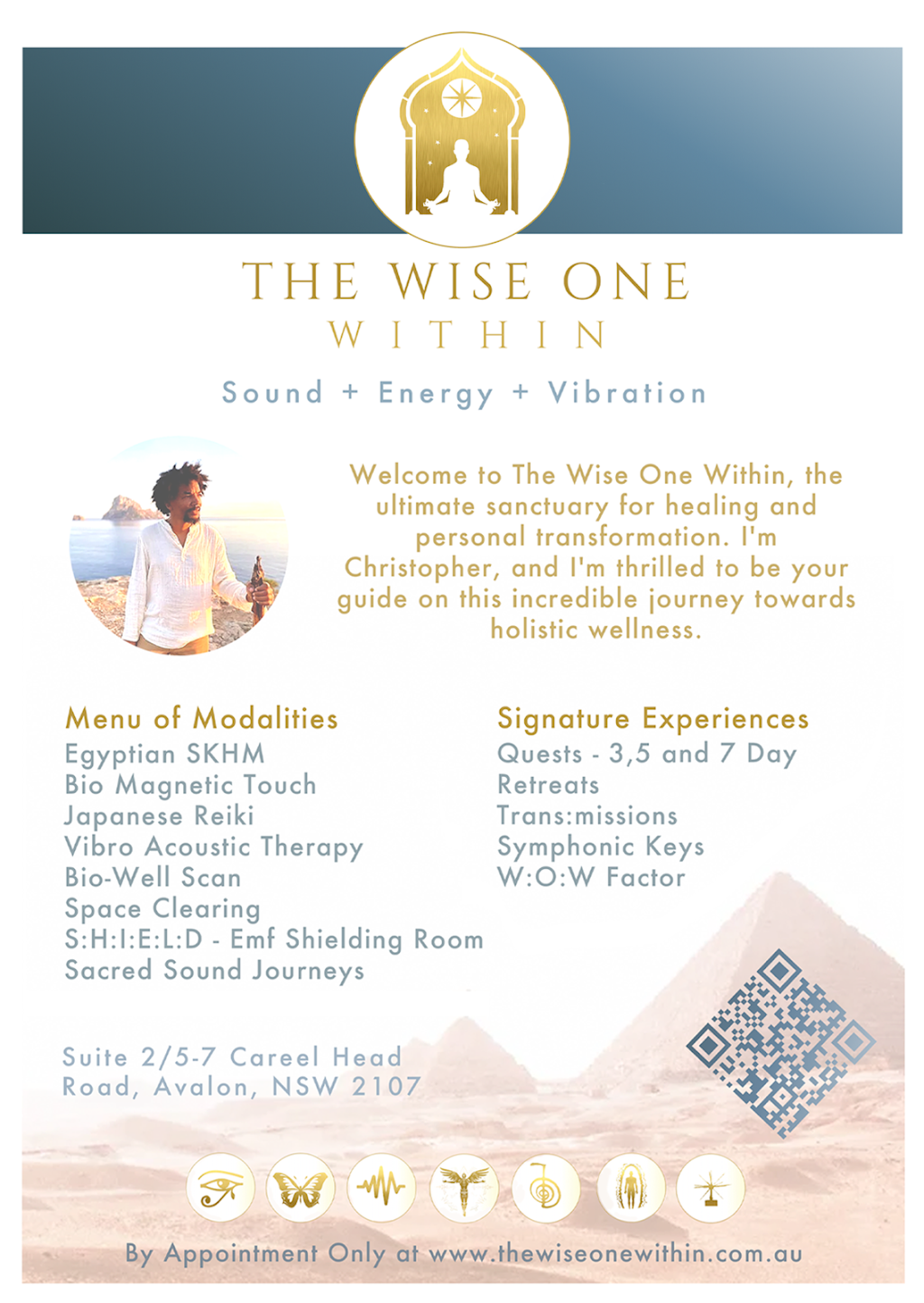 The Wise One Within | Suite2/5/7 Careel Head Rd, Avalon Beach NSW 2107, Australia | Phone: 0447 436 636