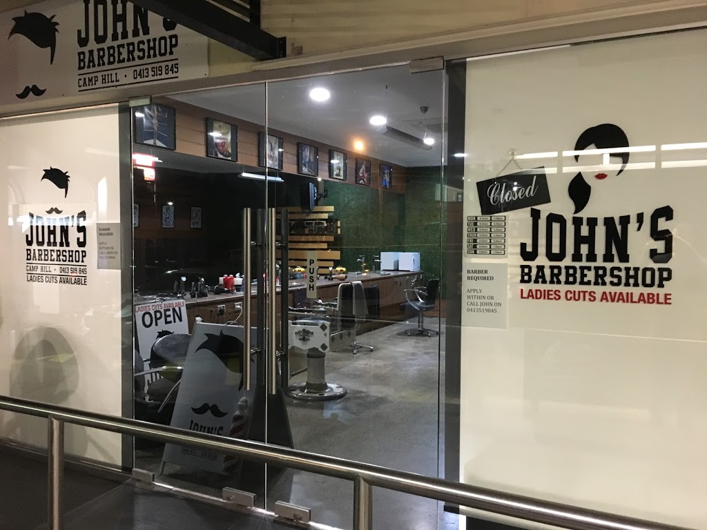 Johns Barber Shop | hair care | Samuel Village, Shop, 1/17 Samuel St, Camp Hill QLD 4152, Australia | 0413519845 OR +61 413 519 845