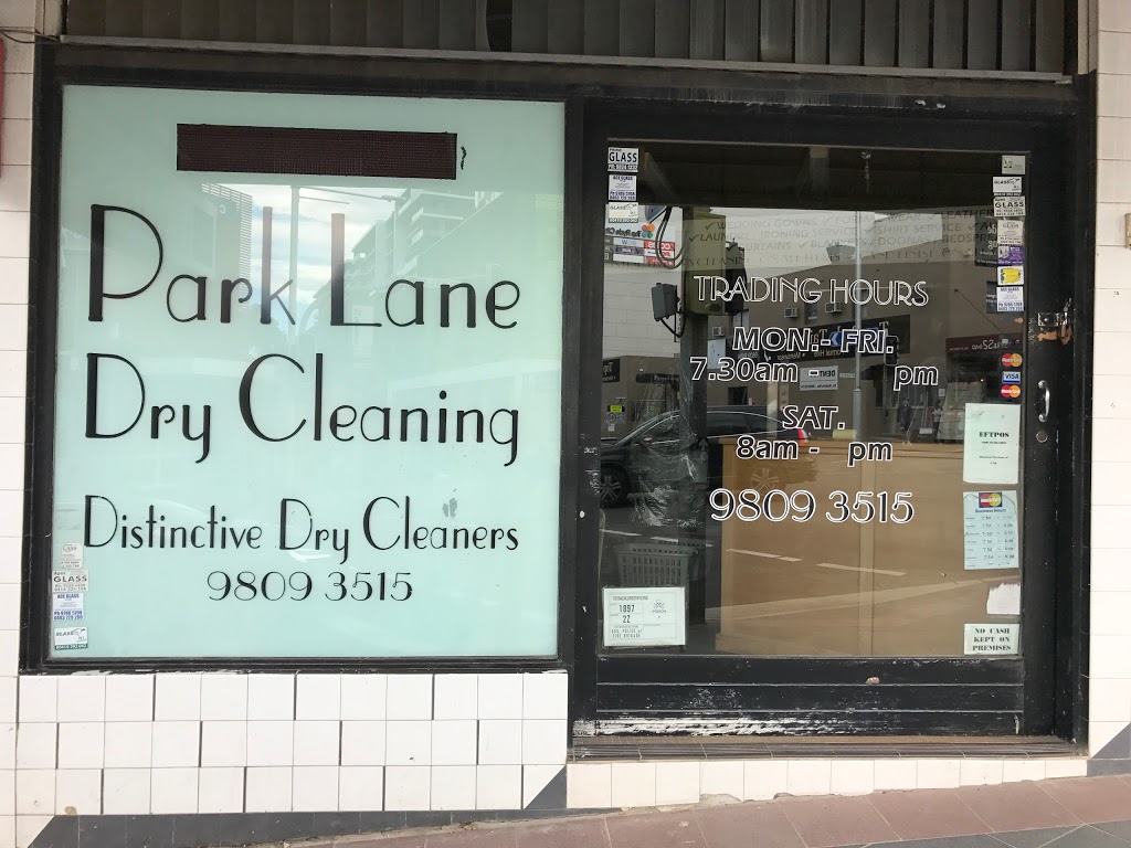 Park Lane Dry Cleaning | laundry | 96 Blaxland Rd, Ryde NSW 2112, Australia | 0298093515 OR +61 2 9809 3515