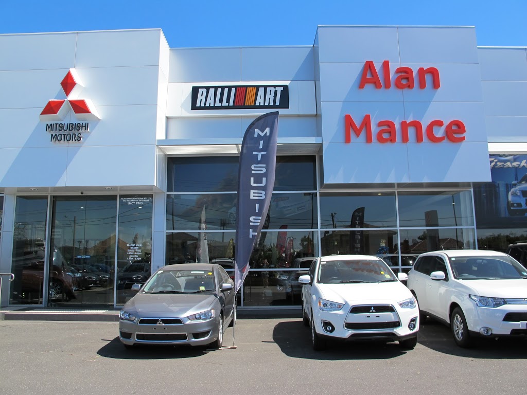 Alan Mance Mitsubishi | car dealer | 461 Barkly St, Footscray VIC 3011, Australia | 0391330550 OR +61 3 9133 0550