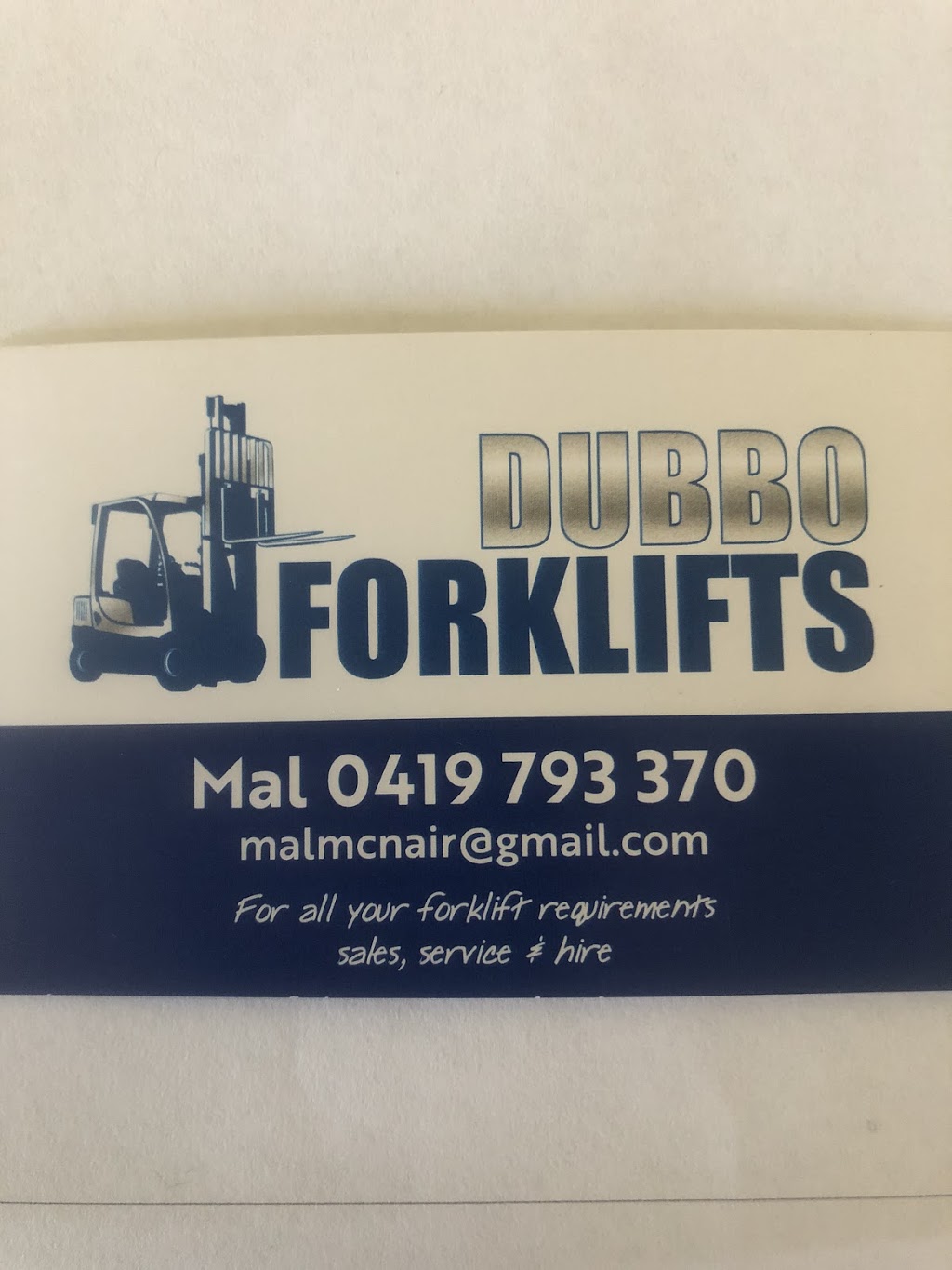 Dubbo Forklifts | 8L Coakers Rd, Terramungamine NSW 2830, Australia | Phone: 0419 793 370