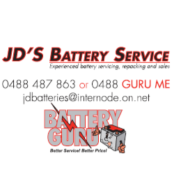 JDs Battery Service | car repair | 1 Main Rd, Glenorchy TAS 7001, Australia | 0488487863 OR +61 488 487 863