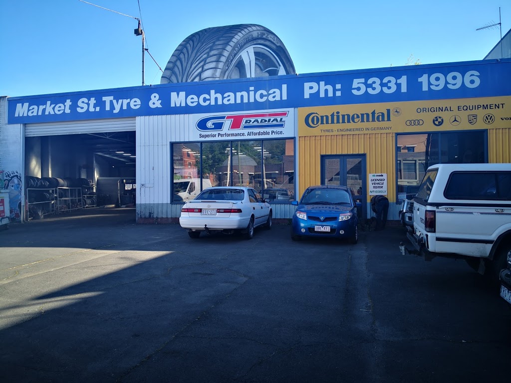Market St Tyres & Mechanical | car repair | 108 Market St, Ballarat Central VIC 3350, Australia | 0353311996 OR +61 3 5331 1996