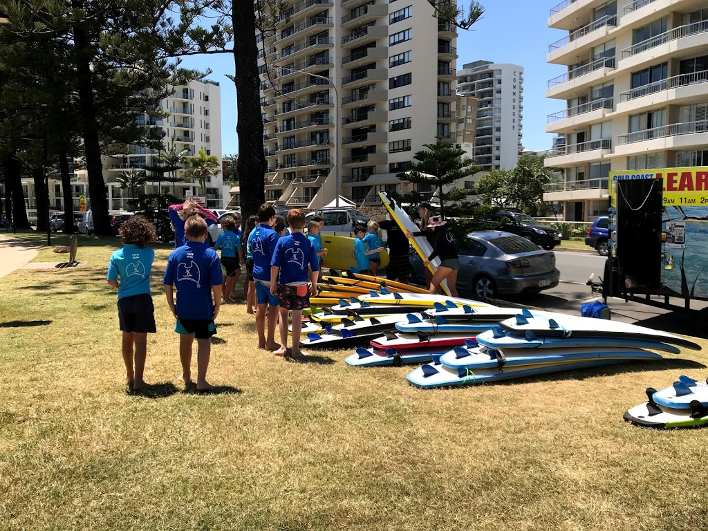 Coolangatta Learn to Surf | (opposite Rainbow Place Appartments on the beach side of Marine Parade), 4/154 Marine Parade, Coolangatta QLD 4225, Australia | Phone: 0417 191 629