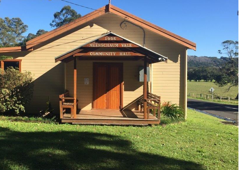 Meerschaum Vale Hall | Cnr Wardell Rd and, Marom Creek Rd, Meerschaum Vale NSW 2477, Australia | Phone: 0410 634 674