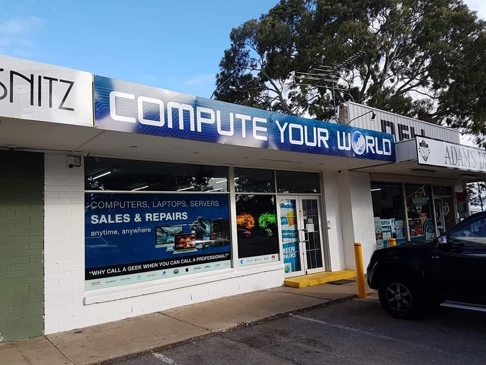 Compute Your World - Computer & Laptop Repairs, Morphett Vale, A | electronics store | 2/2 Malone St, Morphett Vale SA 5162, Australia | 0884619552 OR +61 8 8461 9552