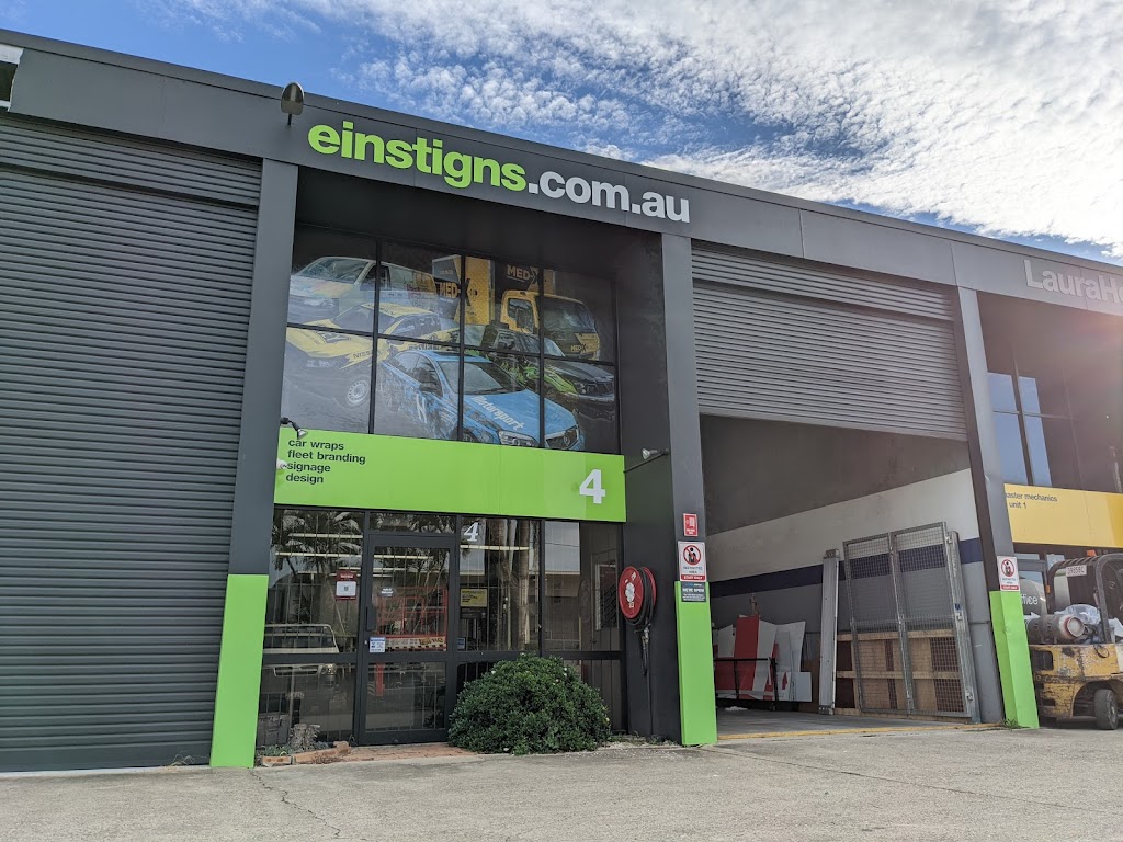 Einstigns Vehicle Graphics & Signage | car repair | 4/35 Deakin St, Brendale QLD 4500, Australia | 0732055089 OR +61 7 3205 5089