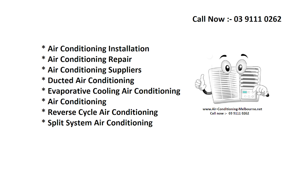 Air Conditioning Melbourne | Sunshine West, 24 Drinkwater Cres, Melbourne VIC 3020, Australia | Phone: (03) 9111 0262