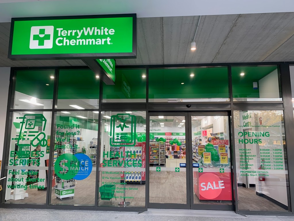 TerryWhite Chemmart Flagstone Central (Tenancy 8) Opening Hours
