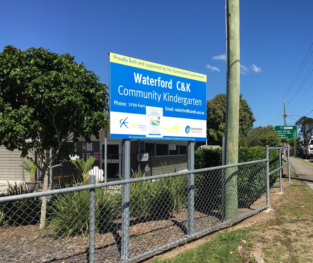 C&K Waterford Community Kindergarten | school | 4 River Rd, Waterford QLD 4133, Australia | 0732996401 OR +61 7 3299 6401