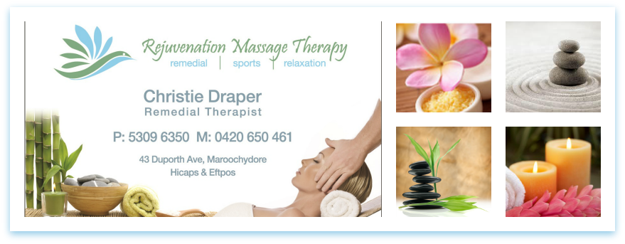 Rejuvenation Massage Therapy | health | 43 Duporth Ave, Maroochydore QLD 4558, Australia | 0753096350 OR +61 7 5309 6350