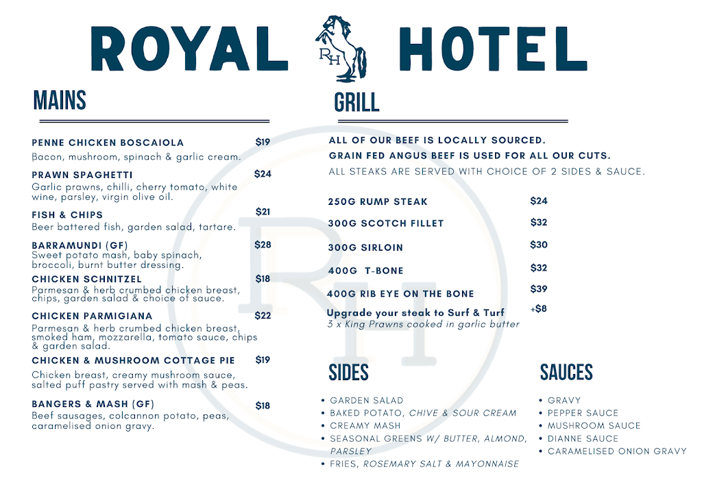 Royal Hotel Motel | 119 Kelly St, Scone NSW 2337, Australia | Phone: (02) 6545 1722