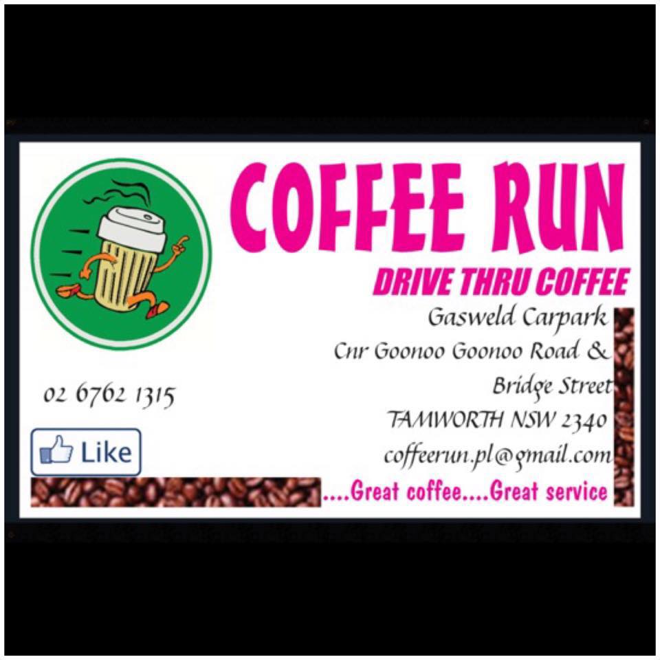 Coffee Run | cafe | 36-42 Bridge St, West Tamworth NSW 2340, Australia | 0427628277 OR +61 427 628 277