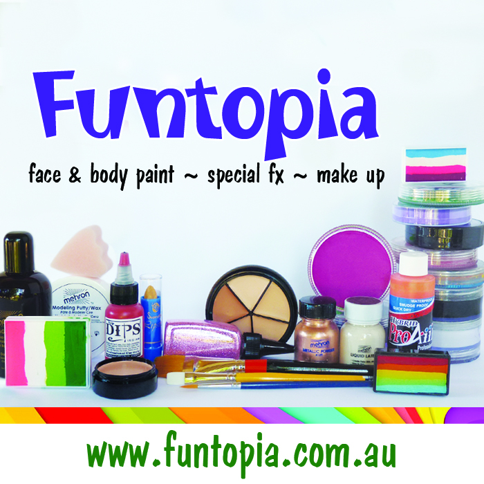 Funtopia Face Paint Make Up Special FX | store | 11 Spitfire Ave, Strathpine QLD 4500, Australia | 0421878077 OR +61 421 878 077