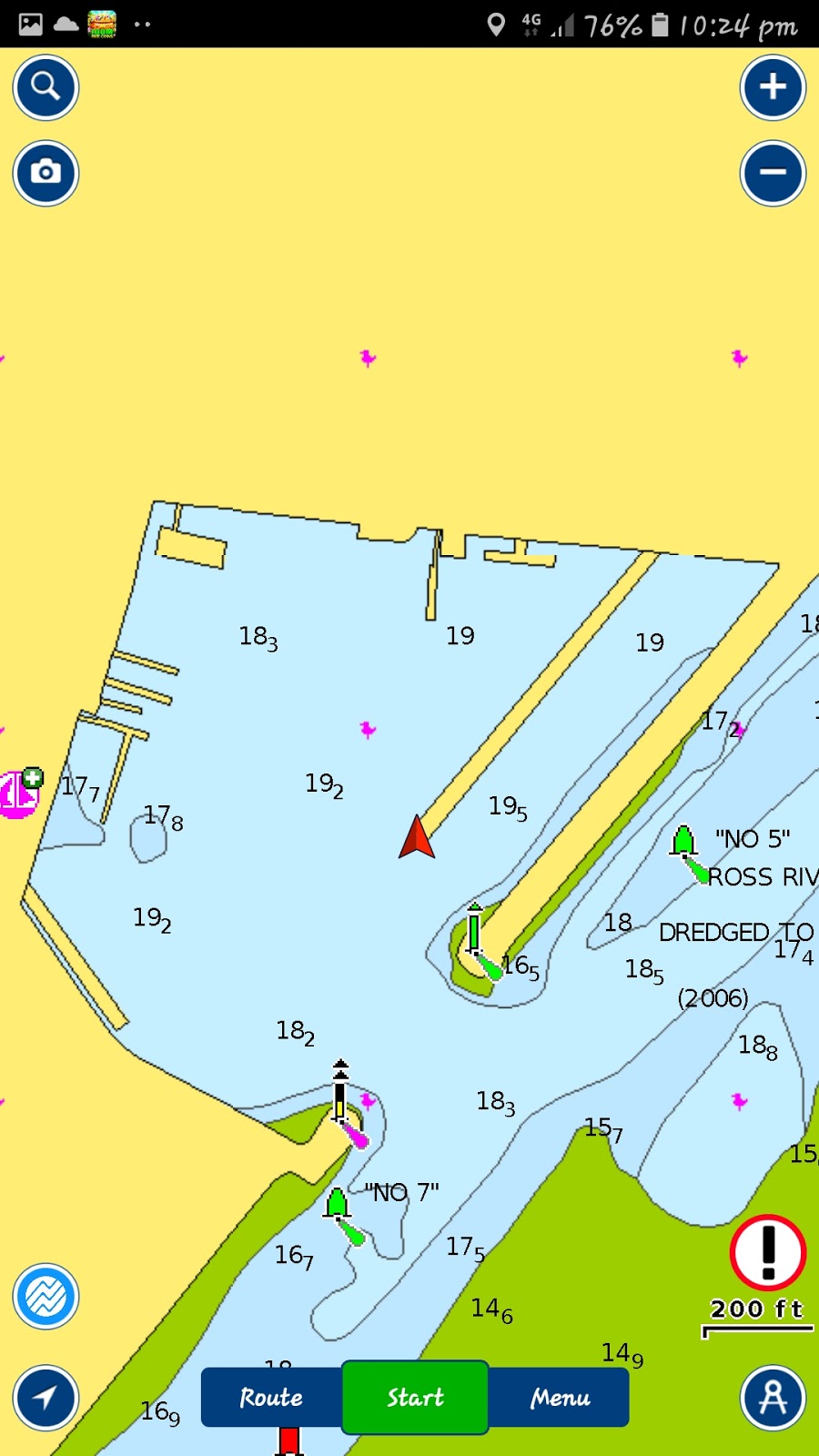 Commercial fishing boat moorings | Windlass Crossing, South Townsville QLD 4810, Australia