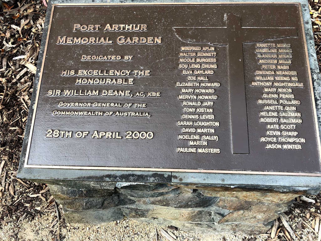 Memorial Garden (Port Arthur) | park | Tarleton St, Port Arthur TAS 7182, Australia