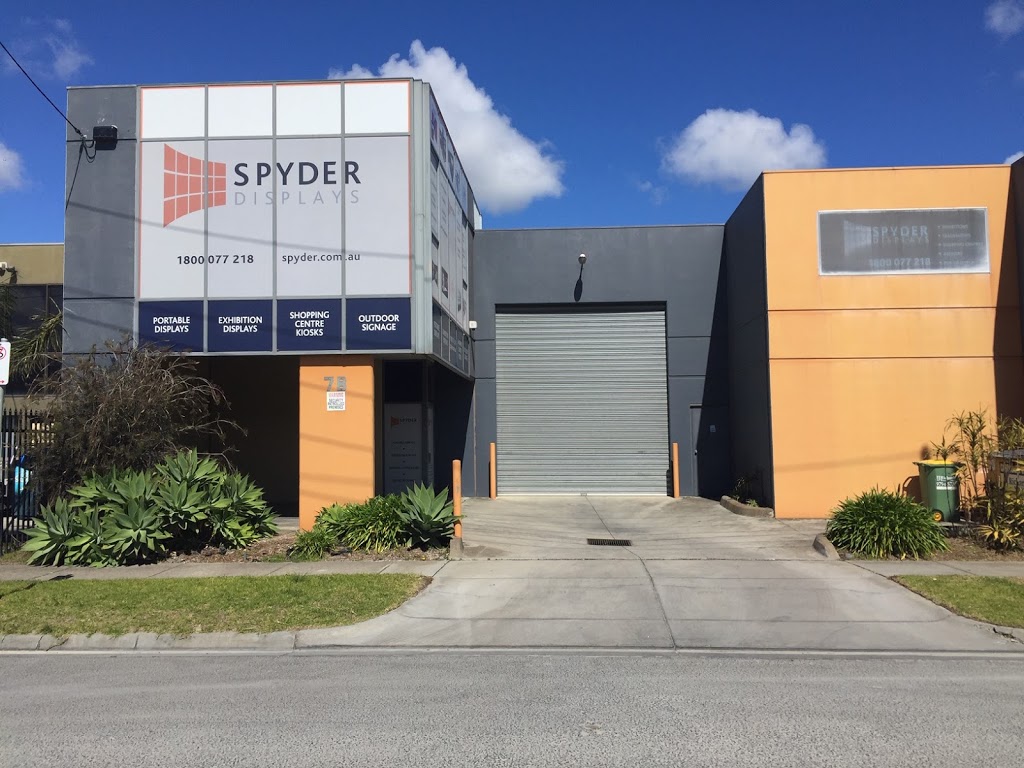 Spyder Displays | 7B Regal Dr, Springvale VIC 3171, Australia | Phone: 1800 077 218