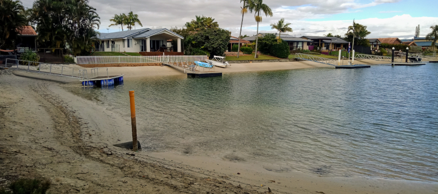 Gold Coast Fishing Spots - Melaleuca Drive Canal Reserve. | 38 Melaleuca Dr, Palm Beach QLD 4221, Australia