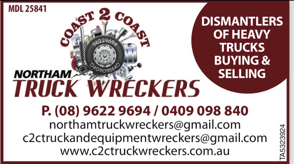 Coast 2 Coast Truck, Equipment & Wrecking Sales |  | Lot 10 Leeming Rd, Grass Valley WA 6403, Australia | 0896229694 OR +61 8 9622 9694