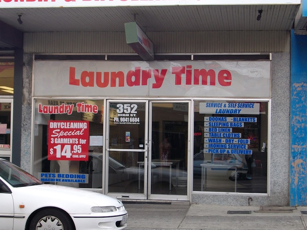 Laundry Time | laundry | 352 High Street, HOURS DISPLAYED SELF SERVICE ONLY, Northcote VIC 3070, Australia | 0390416604 OR +61 3 9041 6604