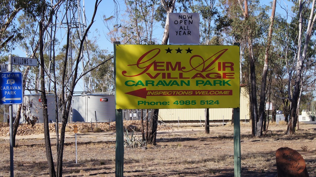 Gem Air Village Caravan Park | rv park | 2 Village Road, Willows Gemfields QLD 4702, Australia | 0749855124 OR +61 7 4985 5124