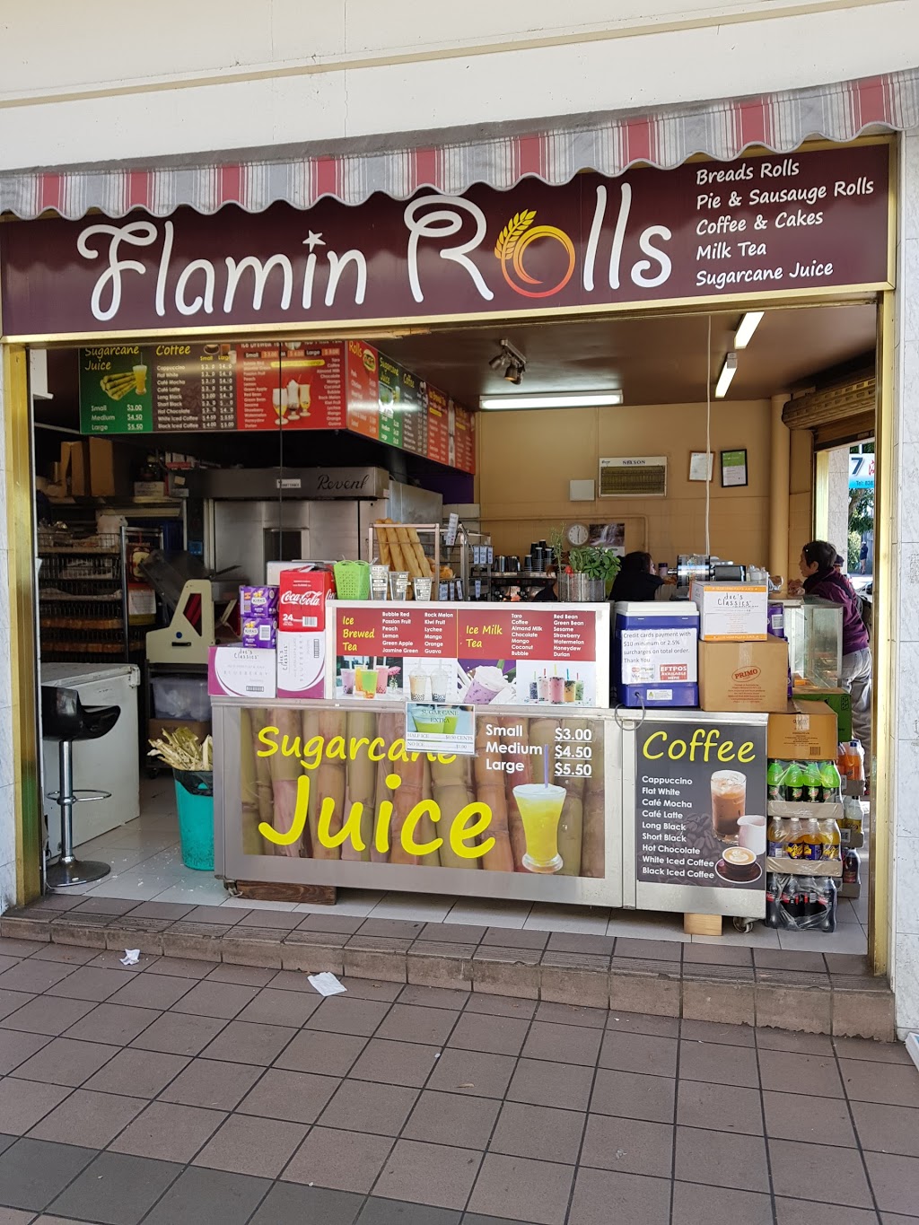 Flamin Rolls | bakery | 5/90 The Crescent, Homebush West NSW 2140, Australia